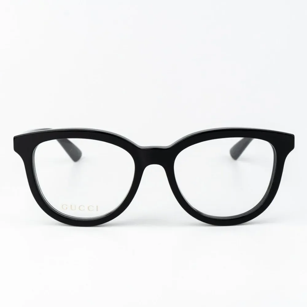 SALE! Gucci Women Eyeglasses Black Oval GG1687O 001 BRAND NEW